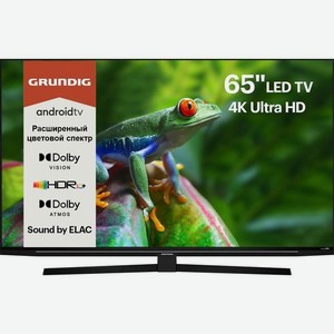 65  Телевизор GRUNDIG 65GGU8960, 4K Ultra HD, черный, СМАРТ ТВ, Android