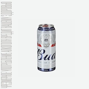 Пиво Бад безалк.0,45л (АБ ИнБев Эфес)