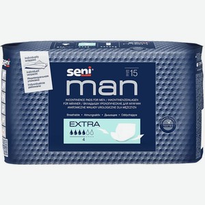 Вкладыши урологические Seni Man Extra для мужчин 15шт