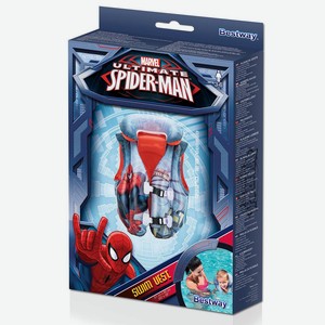 Жилет для плавания Bestaway Spider-Man, 51х46 см, арт.98014, шт