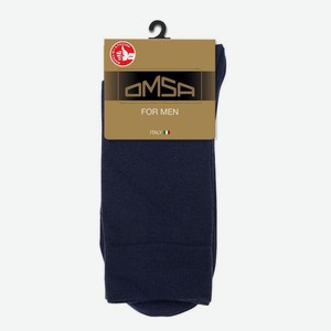 Носки мужские Omsa Classic, размер 45-47, синие, арт.203, шт