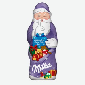 Шоколад Милка В Форме Деда Мороза Молочный 90 Г Фольга Мондэлис Германия, Шт