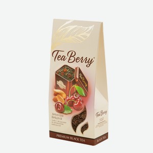 Чай черный Tea Berry Зимняя вишня листовой, 100 г