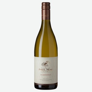 Вино Paul Mas Chardonnay белое сухое Франция, 0,75 л