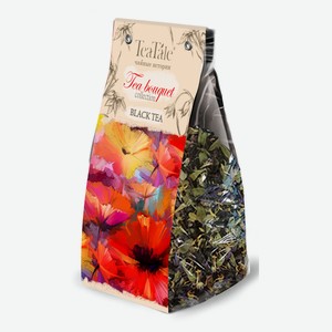 Чай черный TeaTale Чайный Букет цейлонский листовой c цветками клевера, 100 г