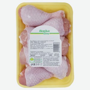Голень из мяса цыпленка-бройлера «Каждый день» охлажденная,, 1 упаковка ~ 1 кг
