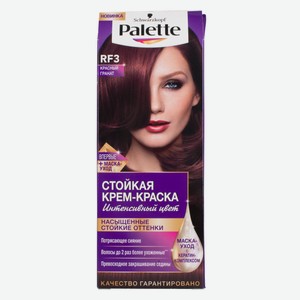 Крем-краска для волос Palette RF3 Красный гранат, 1 шт, шт