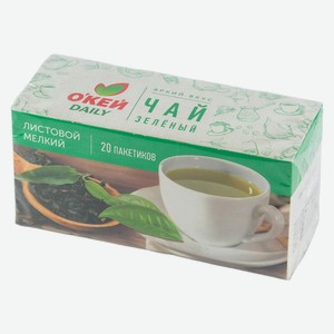 Чай зеленый О КЕЙ DAILY, 20пак