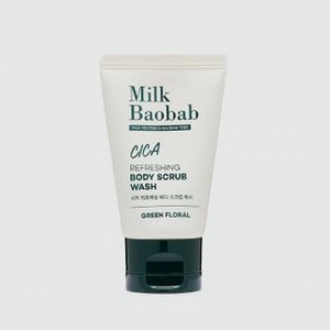Гель-скраб для душа MILKBAOBAB Milkbaobab Cica Refreshing Body Scrub Wash Travel Edition 30 мл