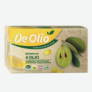 Крем на растительных маслах «De Olio» 4 масла, 180 г
