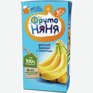 Сок Фруто Няня банан, 0.2л