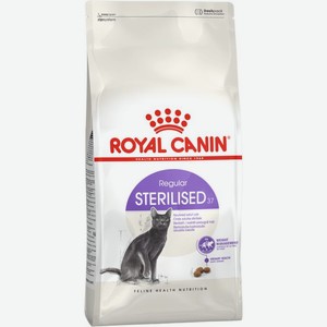 Корм сухой Royal Canin Sterilised 37 с птицей для взрослых стерилизованных кошек 400г