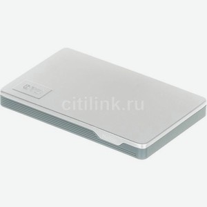 Внешний диск HDD NETAC K338, 2ТБ, серебристый [nt05k338n-002t-30sl]