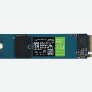 SSD накопитель WD Green SN350 WDS100T3G0C 1ТБ, M.2 2280, PCI-E 3.0 x4, NVMe, M.2