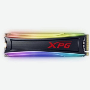 SSD накопитель A-Data S40G RGB AS40G-256GT-C 256ГБ, M.2 2280, PCI-E 3.0 x4, NVMe, M.2