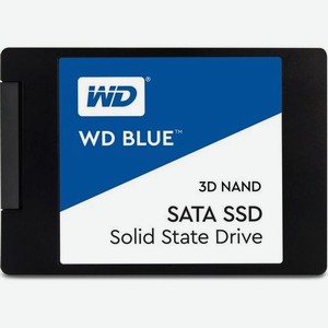 SSD накопитель WD Blue WDS100T2B0A 1ТБ, 2.5 , SATA III