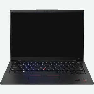 Ноутбук Lenovo ThinkPad X1 Carbon G10, 14 , IPS, Intel Core i7 1265U 1.8ГГц, 10-ядерный, 16ГБ LPDDR5, 512ГБ SSD, Intel Iris Xe graphics , Free DOS, черный [21ccs9q201]
