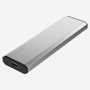 Внешний диск SSD Digma RUN X, 256ГБ, серебристый [dgsr8256g1msr]