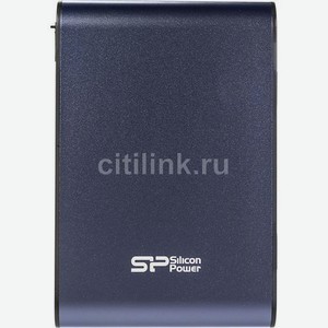 Внешний диск HDD Silicon Power Armor A80, 2ТБ, синий [sp020tbphda80s3b]