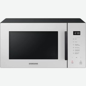 Микроволновая печь Samsung MG23T5018AE/BW, 800Вт, 23л, белый /черный