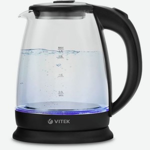 Чайник электрический Vitek VT-7075, 1850Вт, прозрачный