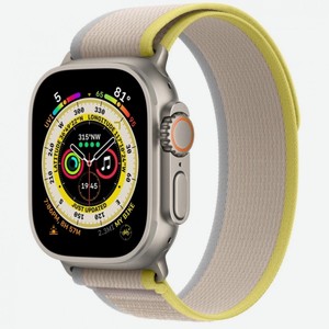 Смарт-часы Apple Watch Ultra 49mm Titanium Yellow/Beige Trail S/M