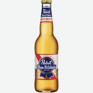 Пиво Pabst Blue Ribbion светлое 0,43л 4,7%