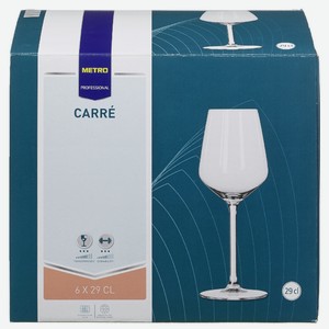 METRO PROFESSIONAL Набор бокалов для белого вина Carree, 290мл х 6шт Голландия