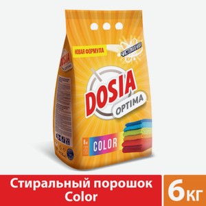 Стиральный порошок Dosia Optima Color, 6кг Россия