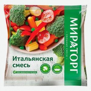 Смесь овощная Мираторг Итальянская замороженная, 400г Россия