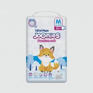 Подгузники-трусики JOONIES Premium Soft 6-11 Кг 56 шт