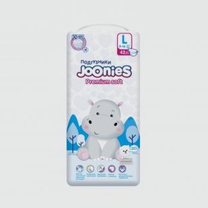 Подгузники JOONIES Premium Soft 9-14 Кг 42 шт