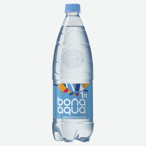 Вода питьевая Bona Aqua негазированная, 1 л