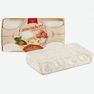 Сыр с плесенью Камамбер с орехом 50% 0,125 кг Егорлык молоко