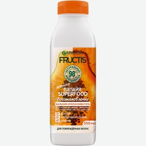 Бальзам для волос Папая Superfood Fructis, 0,35 кг