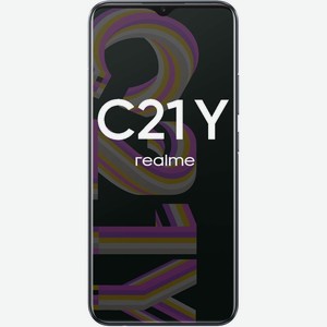 Смартфон realme C21-Y 4+64GB Cross Black (RMX3263)