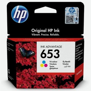 Картридж для струйного принтера HP 653 трехцветный 3YM74AE