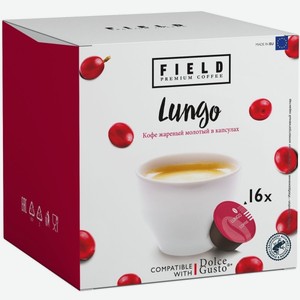 Кофе в капсулах Field Lungo 16 шт