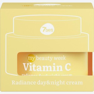 Крем 7DAYS Mbw Vitamin C для лица для сияния кожи 50мл