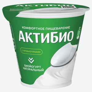 Йогурт «АктиБио» натуральный 3,5% БЗМЖ 220 г