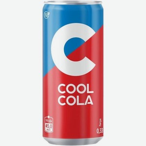 Напиток Cool Cola газированный 0.33л
