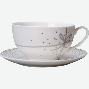 Пара чайная Excellent Porcelain чашка 250мл + блюдце 15см