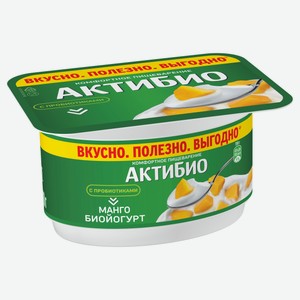 Йогурт «АктиБио» с манго 3% БЗМЖ 110 г