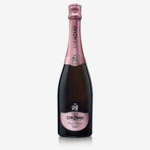 Игристое вино CinZano Rose Edition розовое полусладкое Италия, 0,75 л