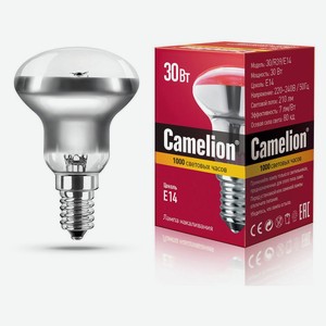 Лампа накаливания Camelion MIC 30/R39/E14