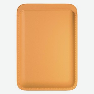 Кардхолдер для смартфона Barn&Hollis MagSafe экокожа желтый (УТ000031616)