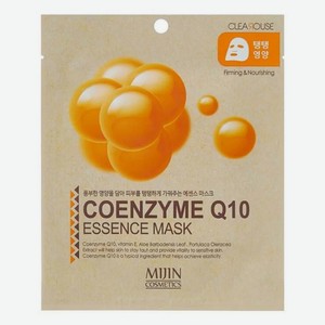Маска тканевая для лица Mijin Cosmetics Essence с коэнзимом, 25 г