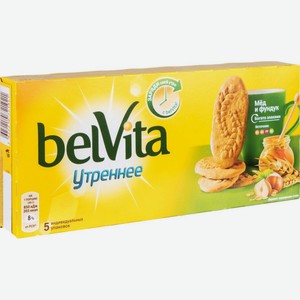 Печенье BelVita Утреннее Мёд и фундук, 225 г