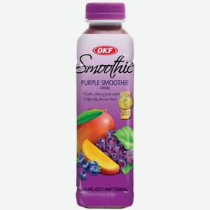 Напиток сокосодержащий OKF Purple Smoothie, 0,5 л