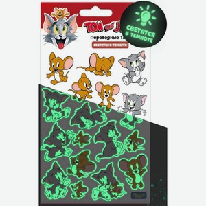 Тату переводные PrioritY Tom and Jerry 1 светящиеся, 11×20 см